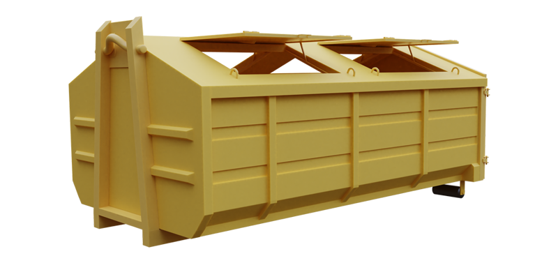 Multifunctional waste container